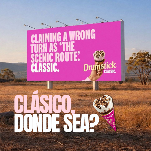 Drumstick convierte el road trip en OOH ‘Classic’