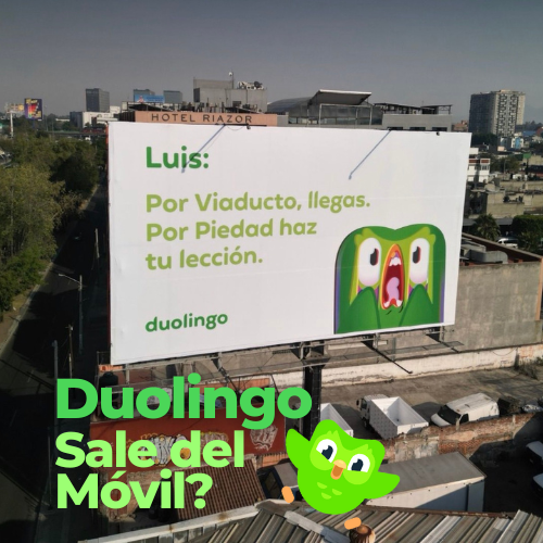 Duolingo saca la hiperpersonalización del celular al OOH