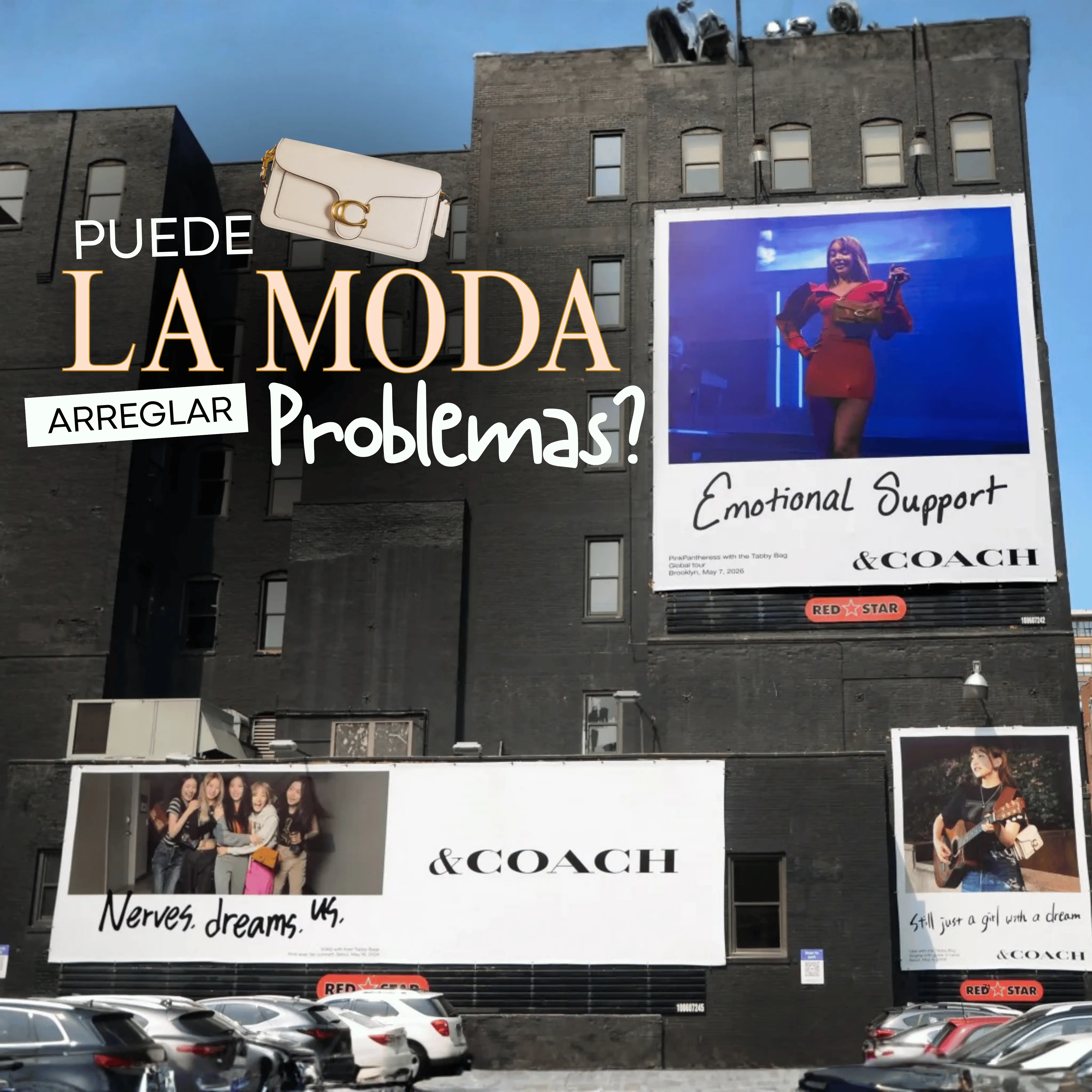 Coach mezcla moda y apoyo emocional en una campaña OOH