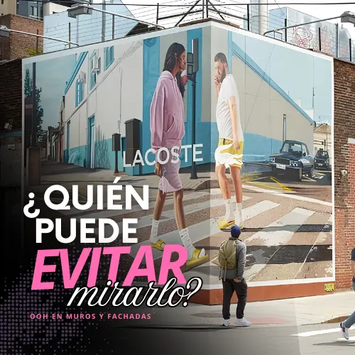 Publicidad en Muros y Fachadas