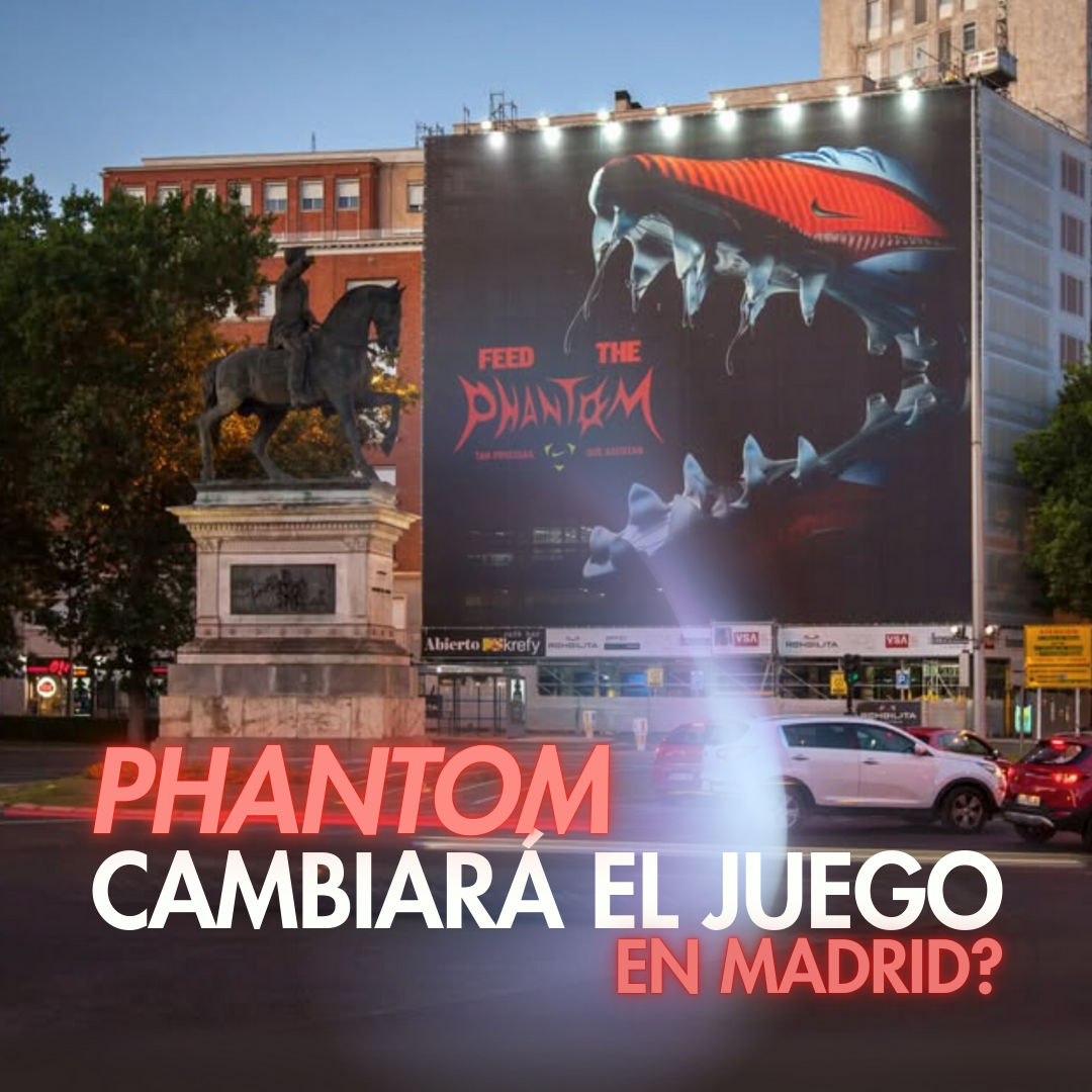 Nike Phantom irrumpe en Paseo de la Castellana