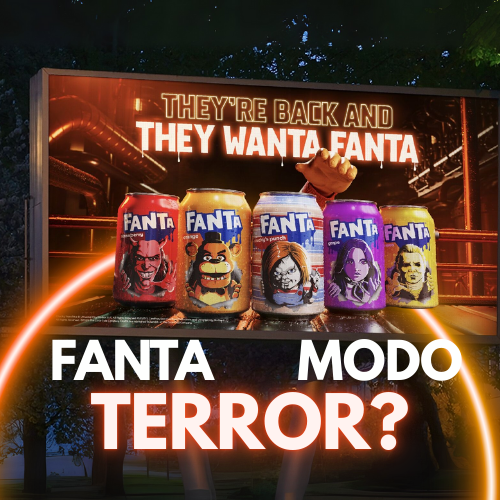 Fanta Chucky Can: OOH simple que arrasa