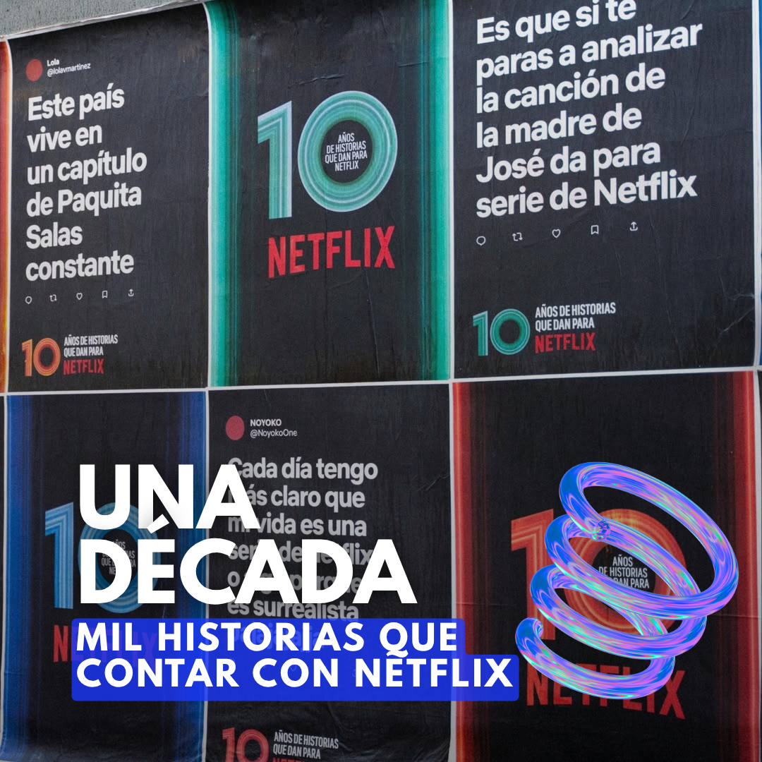 Netflix celebra 10 años de historias que “dan para Netflix”