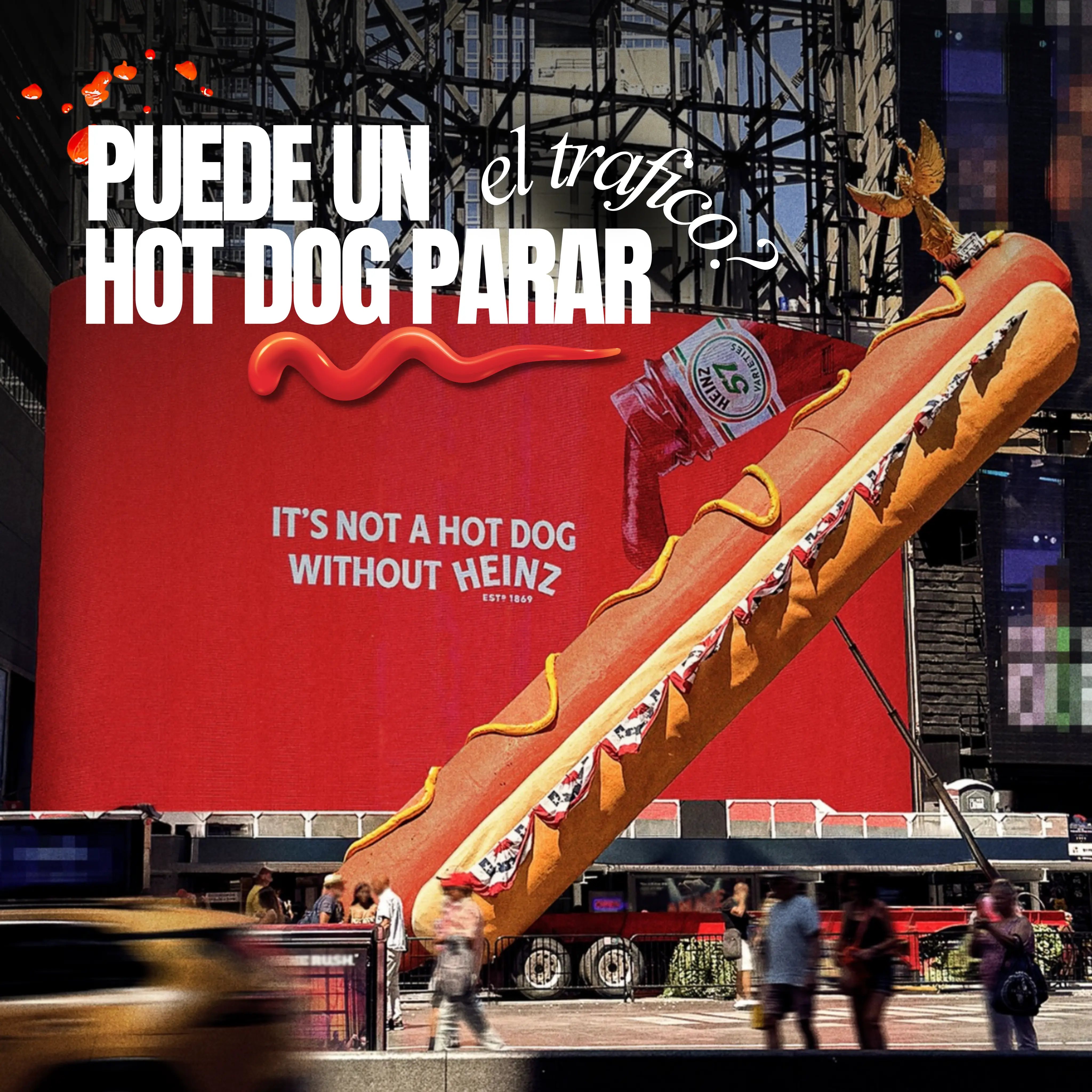 Reactive OOH en Times Square: cuando la ciudad prepara la idea por ti
