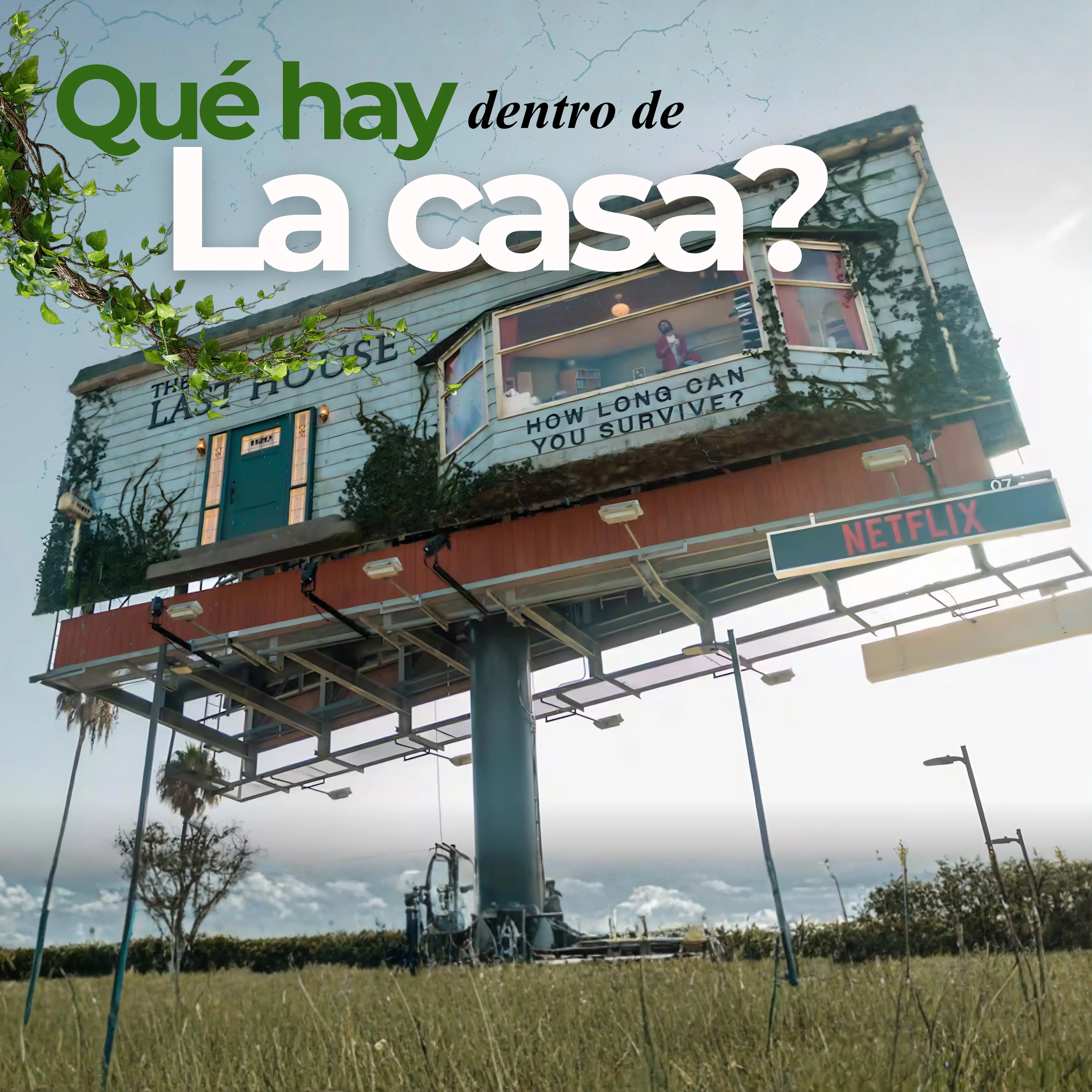Netflix transforma un billboard en una casa para promocionar The Last House