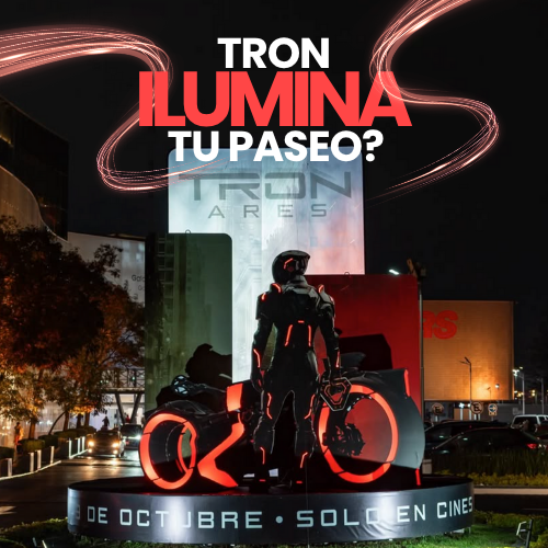 @JaredLeto conecta los centros comerciales con TRON: Ares