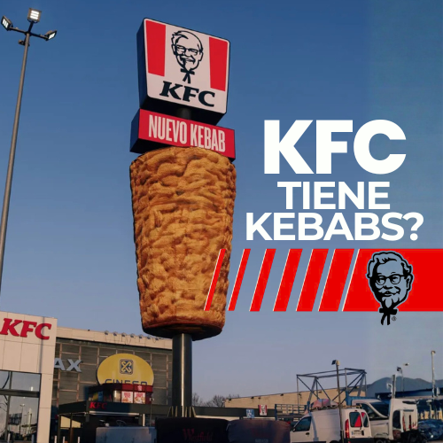 KFC lanza su kebab y lo grita en OOH