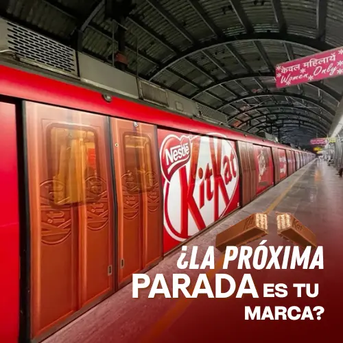 Publicidad en Estaciones de Metro