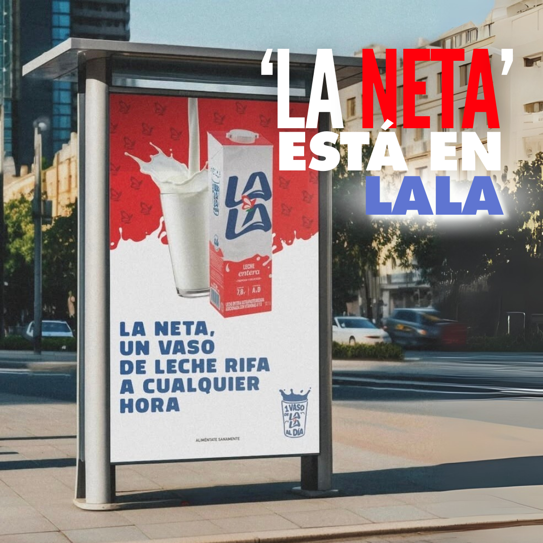 LALA presenta su nuevo logo y campaña ‘La Neta’