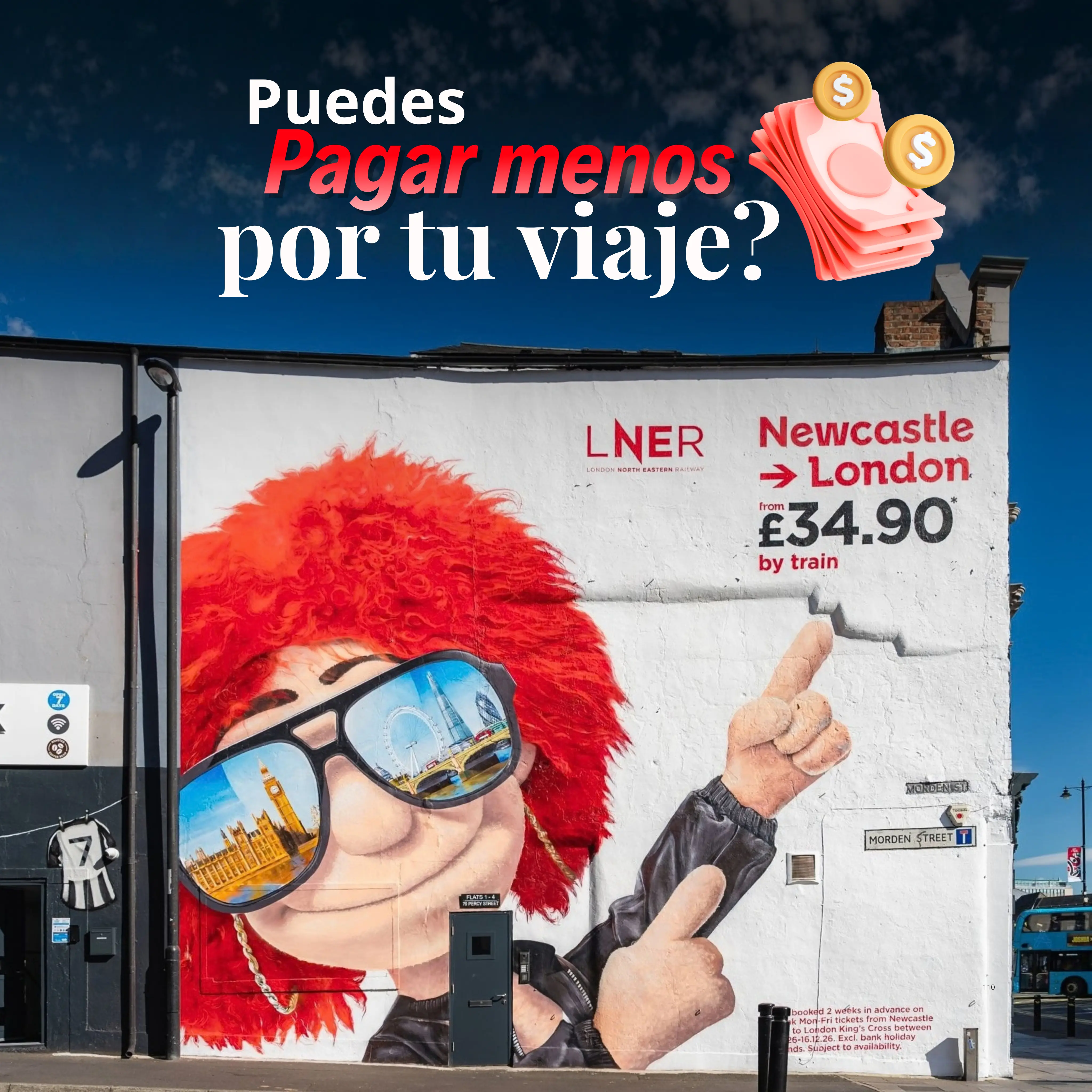 LNER impulsa su campaña OOH “Freedom all the way” con Eleanor como protagonista