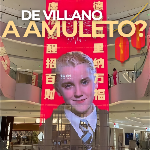 De villano a ‘buena suerte’: Draco Malfoy conquista el Año del Caballo