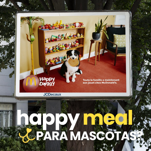 McDonald’s Francia presenta Happy Doggy: primera colección de juguetes para perros
