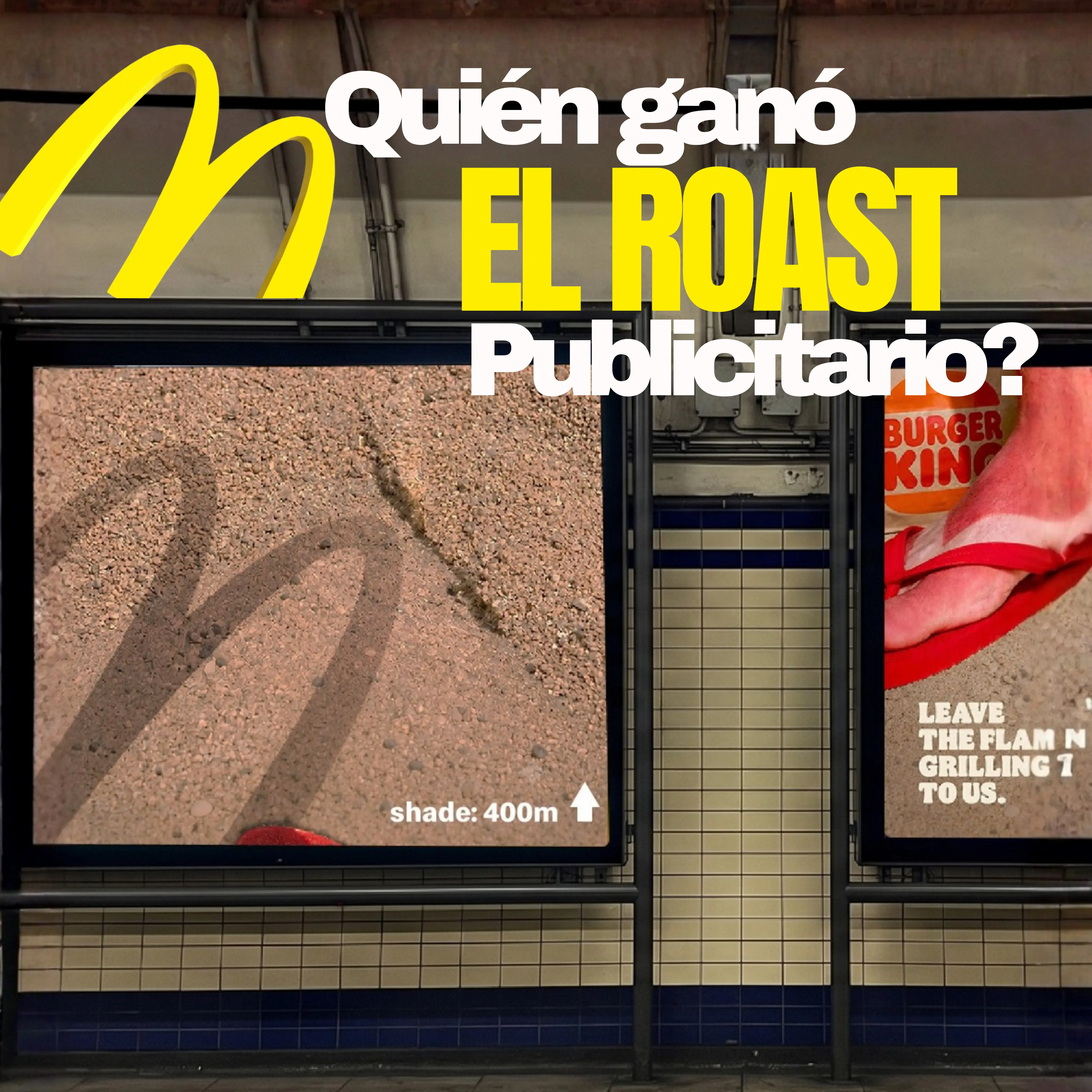 Burger King vs. McDonald's: cuando la rivalidad se convierte en contextual OOH