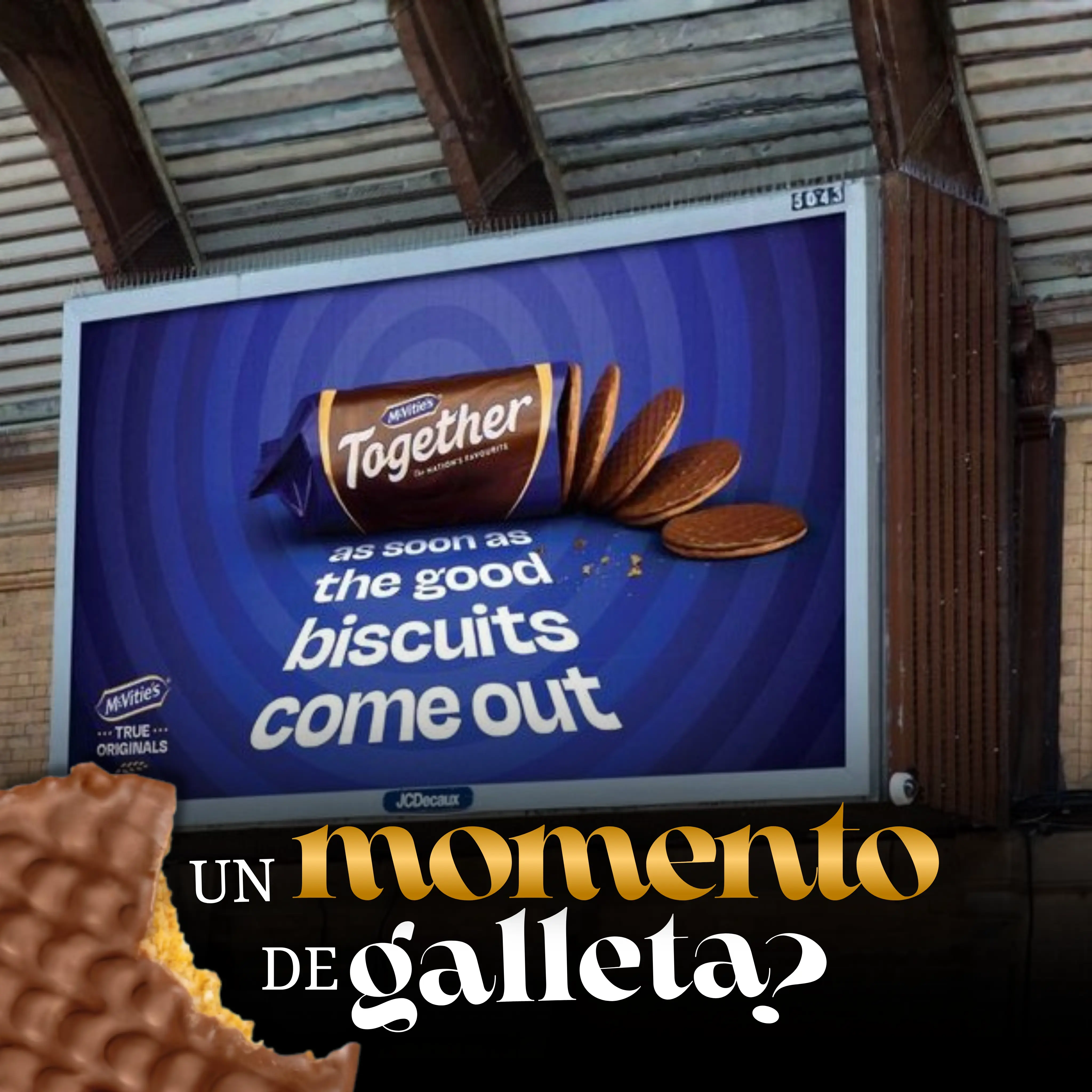 Campaña OOH McVitie’s Bringing Brits Together une tradición y conexión