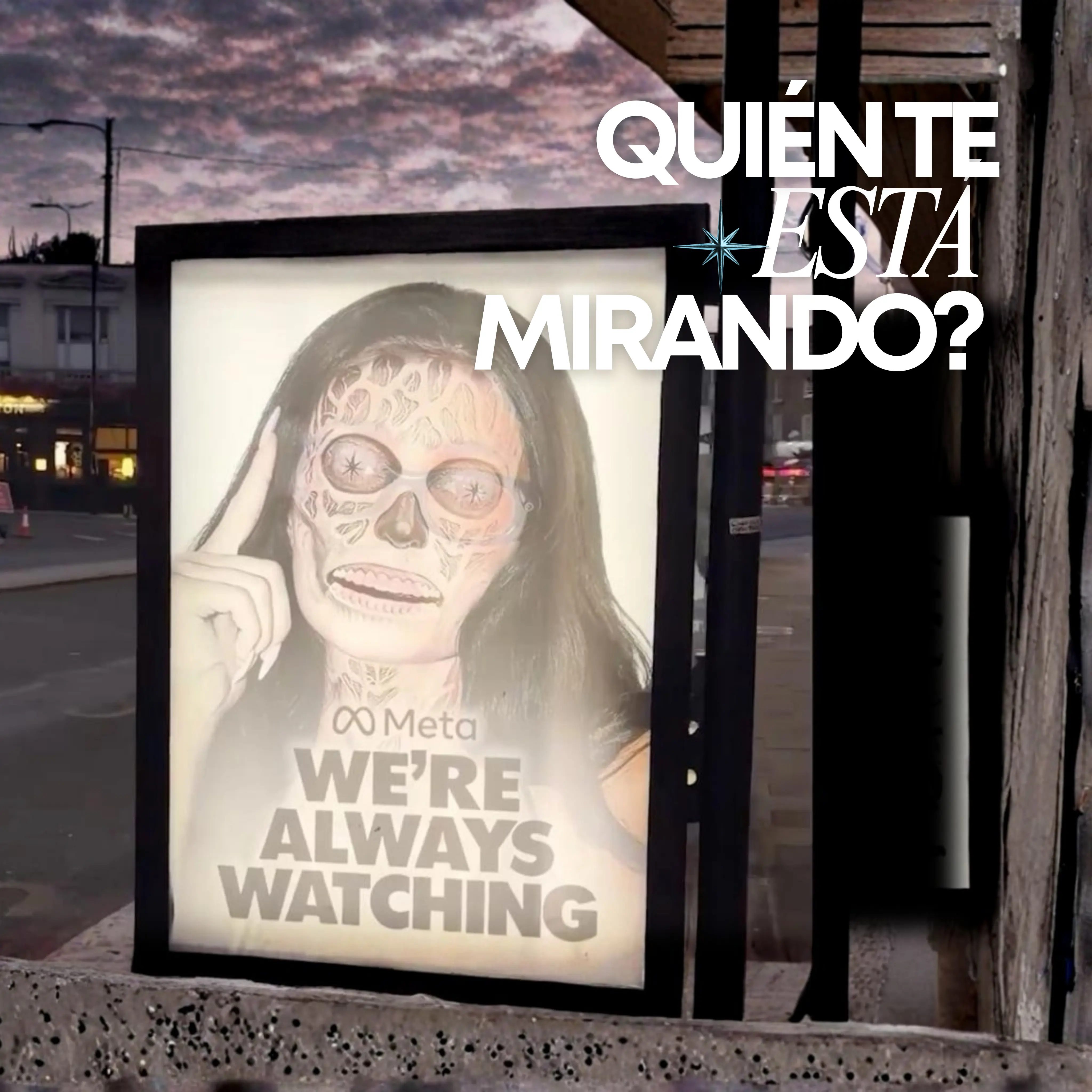 Protesta OOH acusa a los lentes de Meta y Kylie Jenner de normalizar la vigilancia