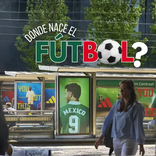 Adidas convierte Rotterdam Centraal en una oda al futbol callejero