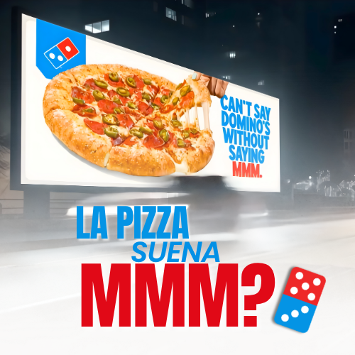 ¿La pizza suena a Mmm?