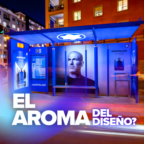 Montblanc perfuma Madrid con una activación OOH