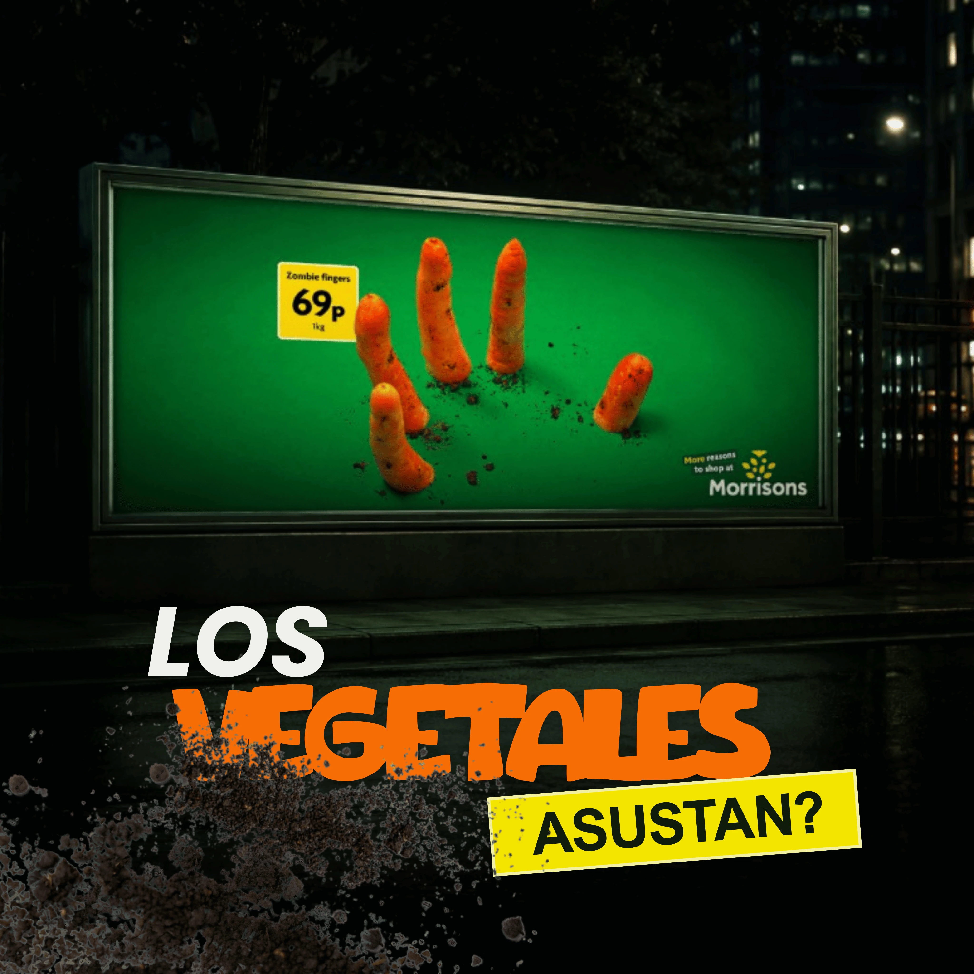Morrisons transforma Market Street con una campaña OOH de Halloween