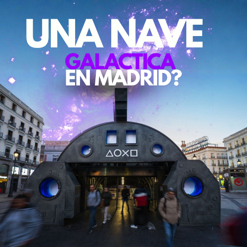 PlayStation transforma la estación de Sol en una nave espacial