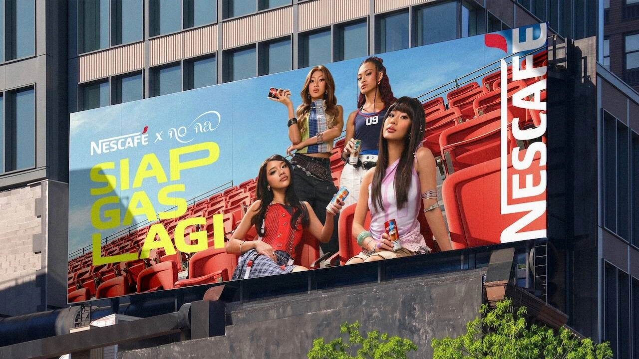 NESCAFÉ x no na: una campaña OOH en Yakarta que conecta con la cultura joven