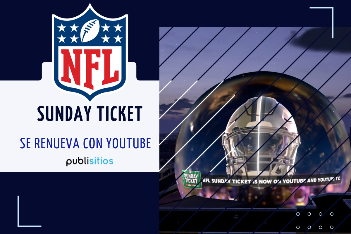 Imagen del blog:  NFL Sunday Ticket se renueva con YouTube
