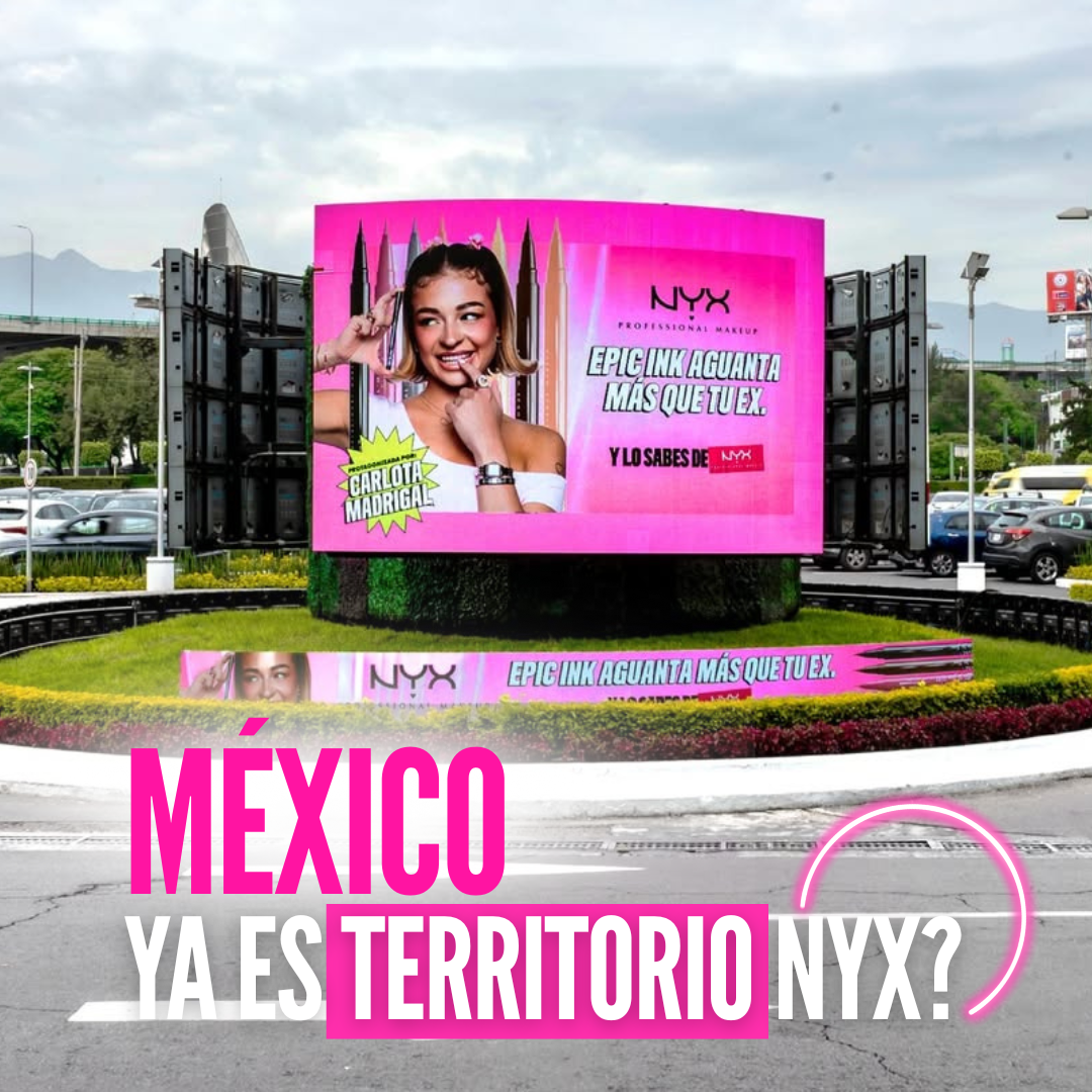 NYX Cosmetics se adueña de los centros comerciales en México