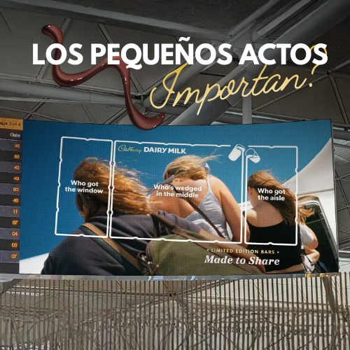 Cadbury ‘Made to Share’: generosidad cotidiana en OOH