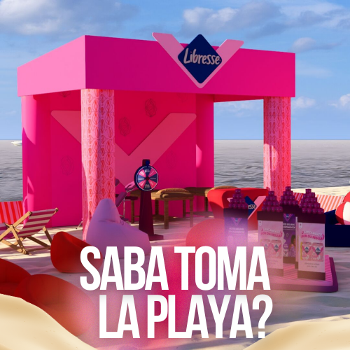 Libresse (Saba) conecta con el público en Ipanema con experiencias de bienestar