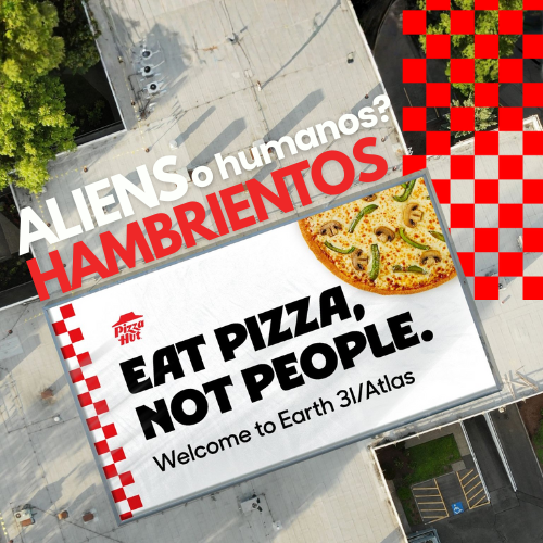 Pizza Hut Canadá lanza su campaña intergaláctica con el cometa 3I/ATLAS