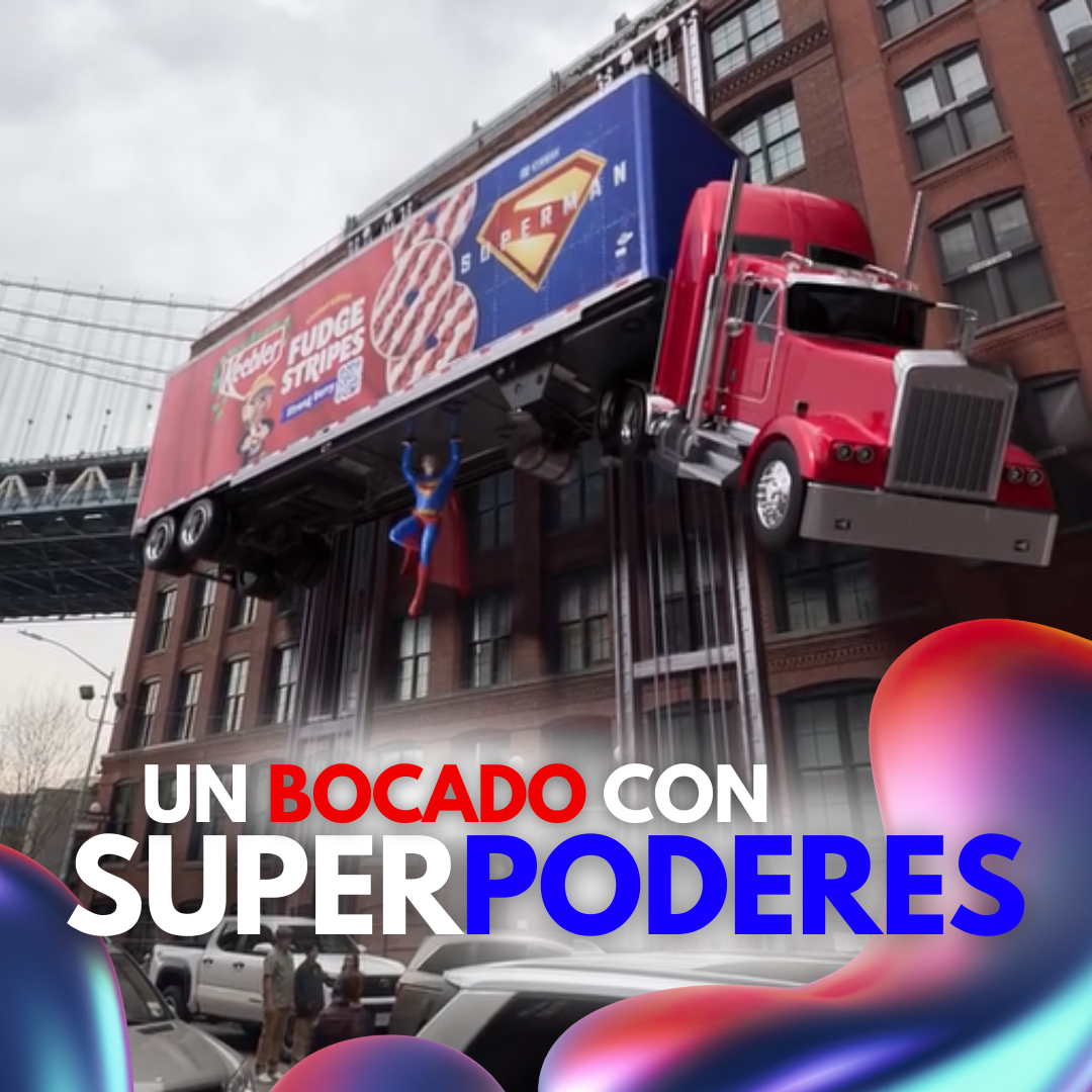 Keebler fusiona sabor y superpoderes en su nueva campaña junto a Superman