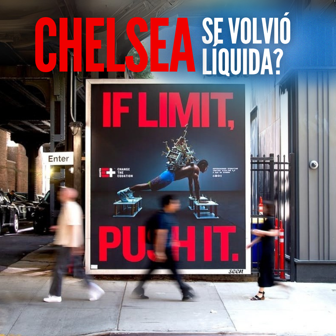 Essentia Water transforma Chelsea con publicidad OOH