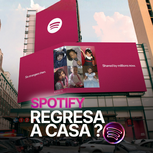 Spotify lleva a los nominados a su hogar con OOH