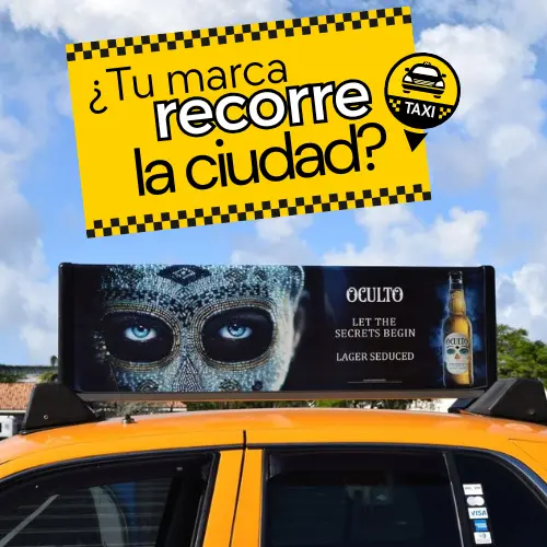 Publicidad en Taxis