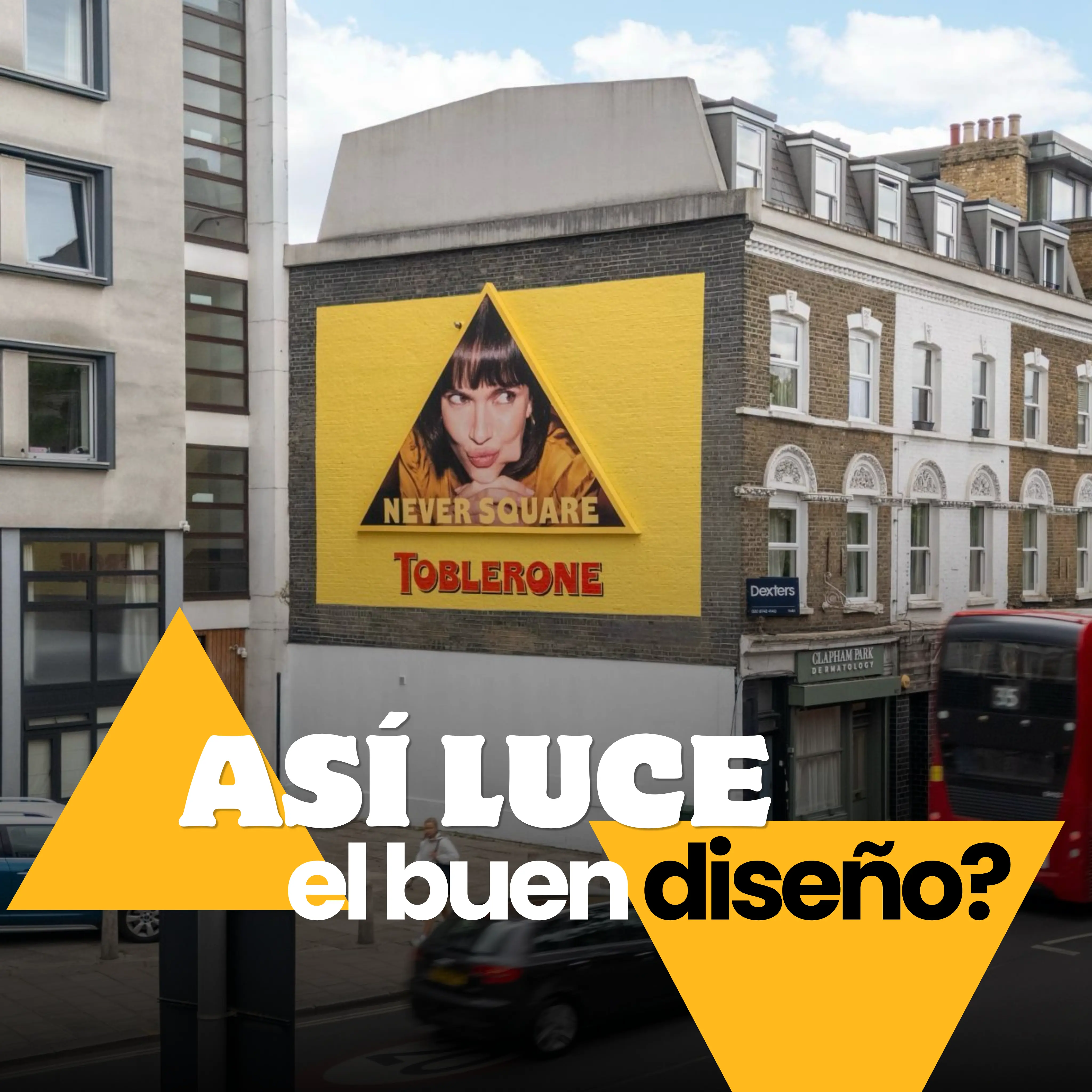 Toblerone y Mondelēz apuestan por un OOH simple y estético