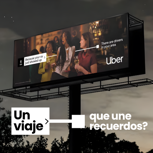 Uber humaniza con ‘There Are Drivers in Your Area’
