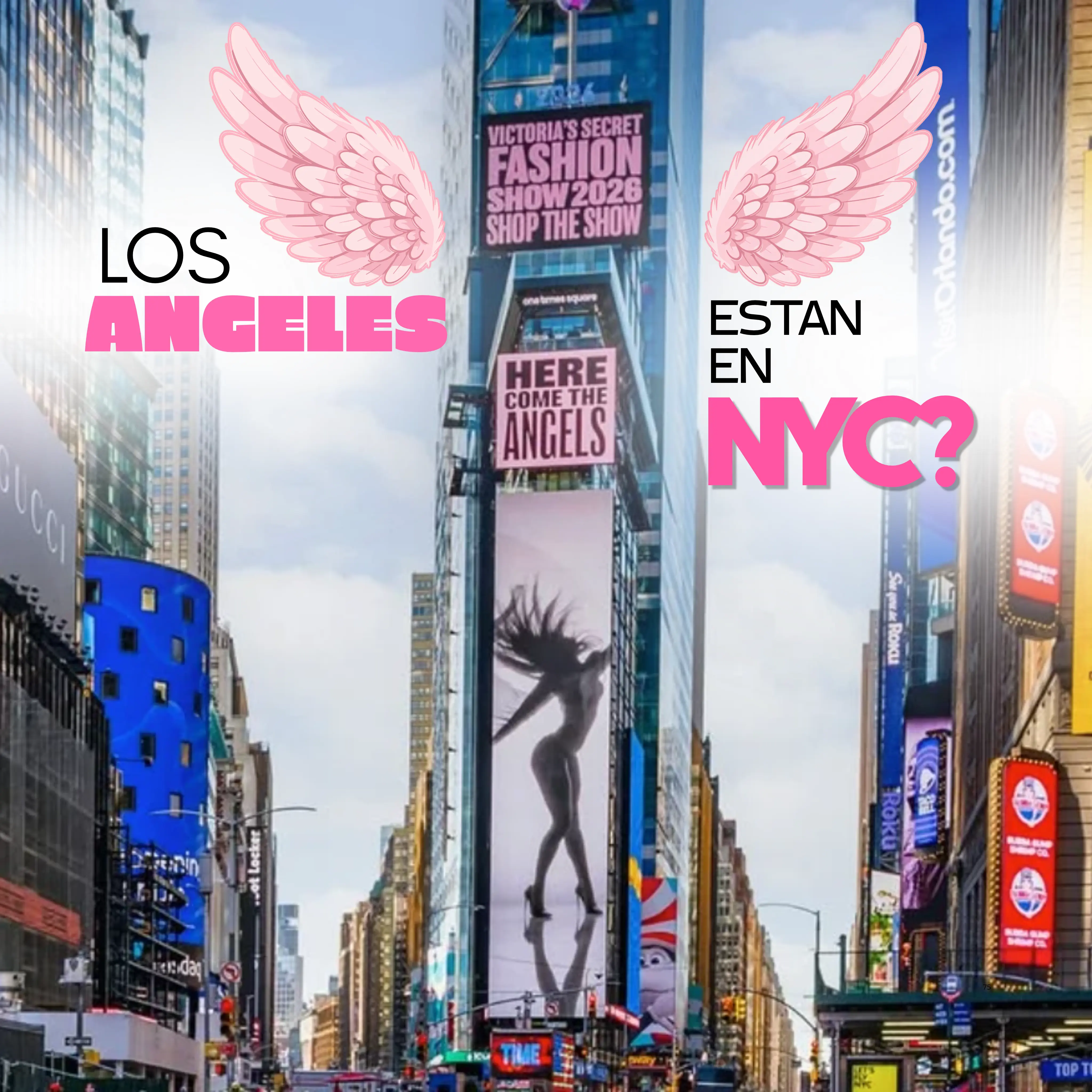 Victoria’s Secret Fashion Show en Times Square | Publisitios