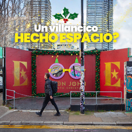 Elton John toma Shoreditch con ‘Step Into Christmas’