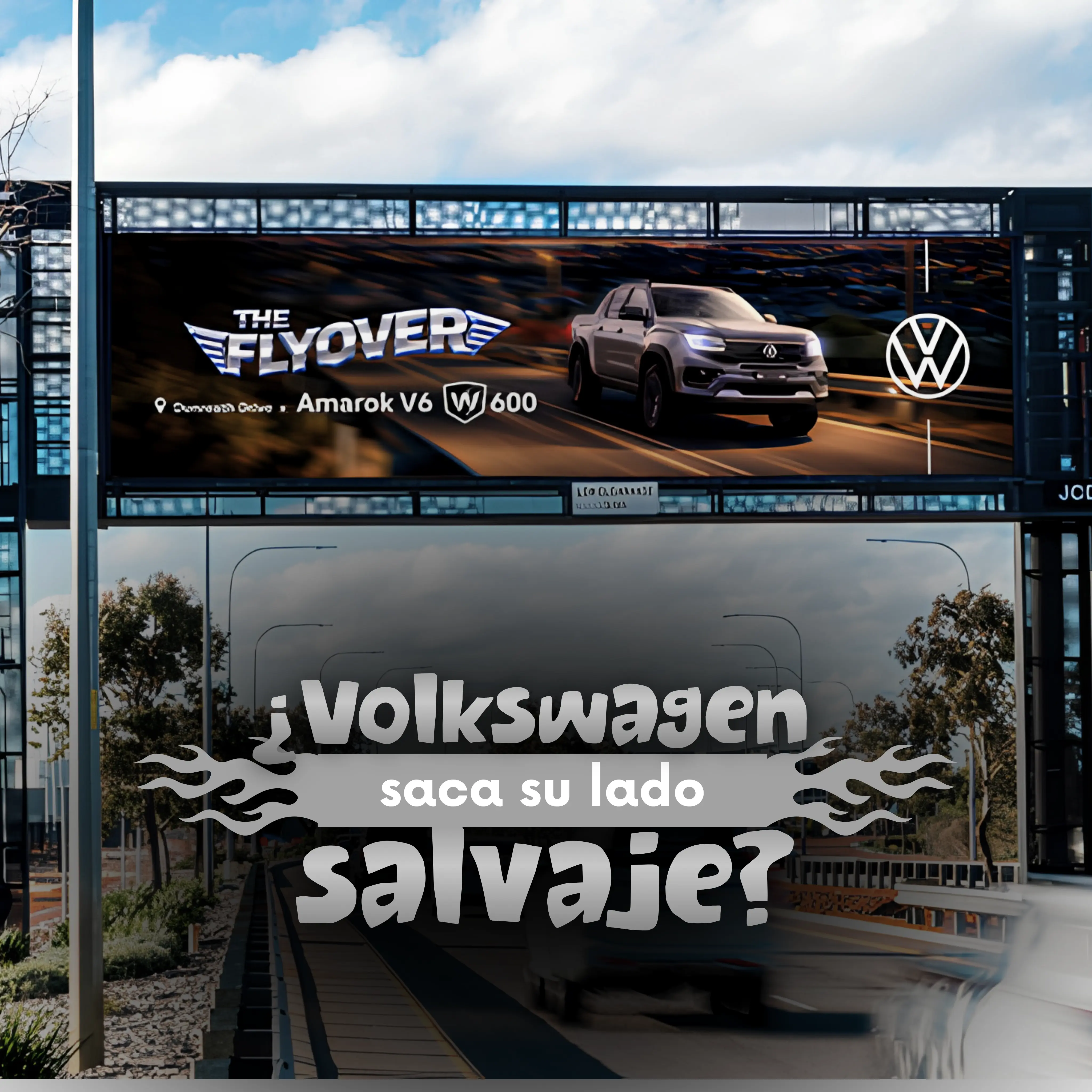 Volkswagen convierte las carreteras de Australia en “Walkinshaw World” con una campaña OOH contextual