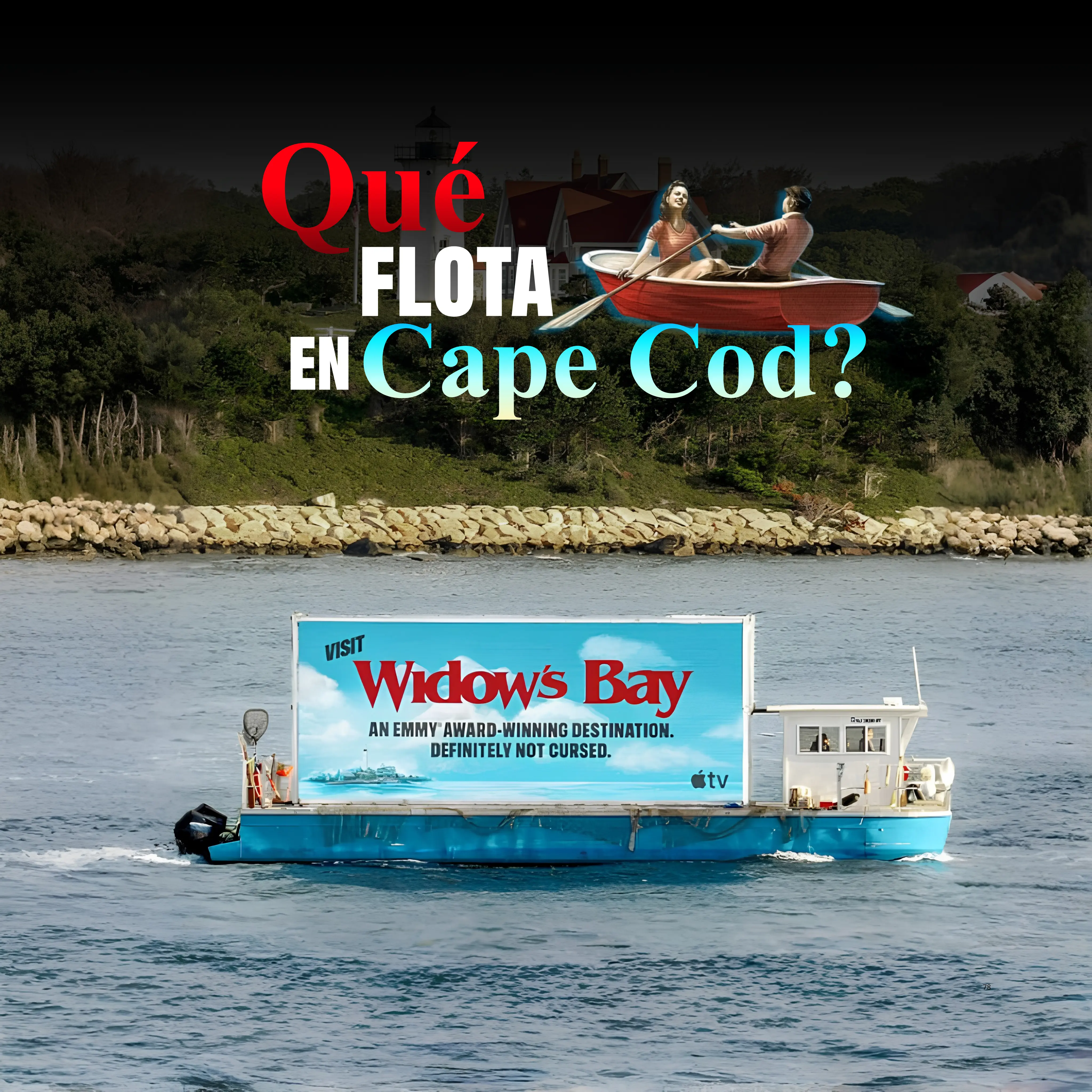 Widow’s Bay llega a Cape Cod con un espectacular flotante de Apple TV