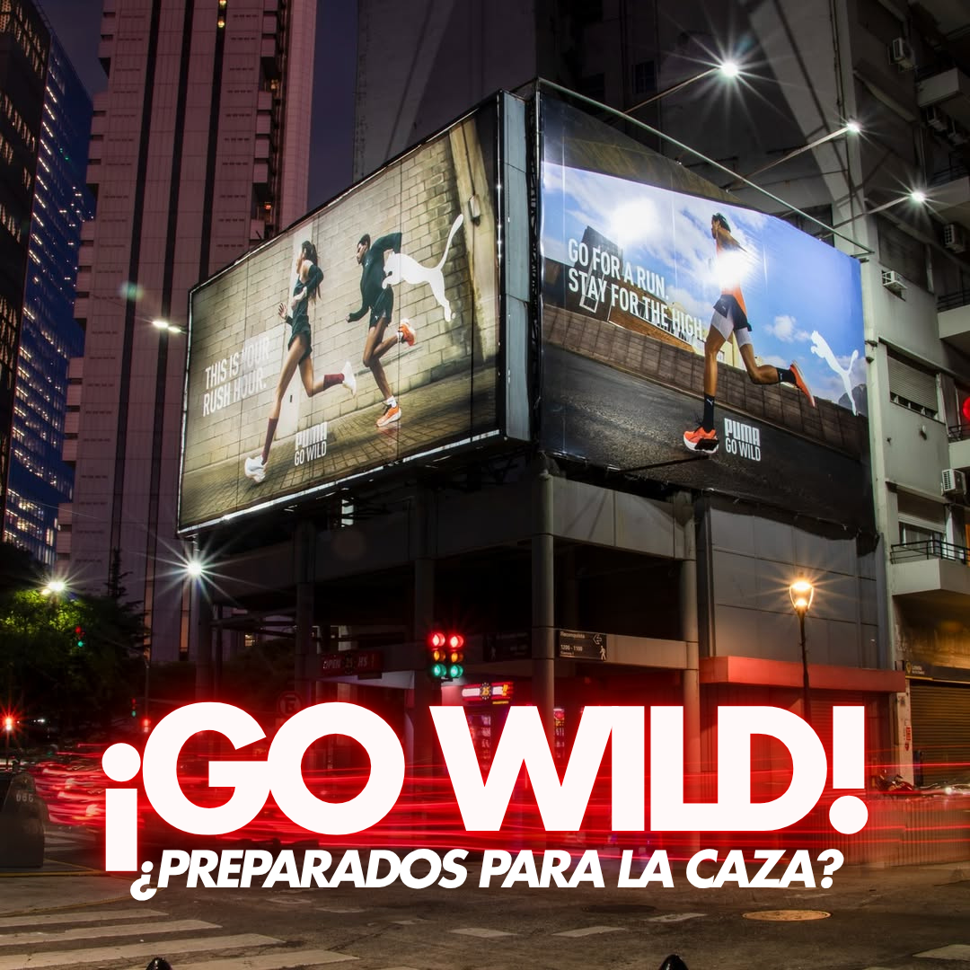 PUMA deslumbra en Alem con su campaña "Go Wild"