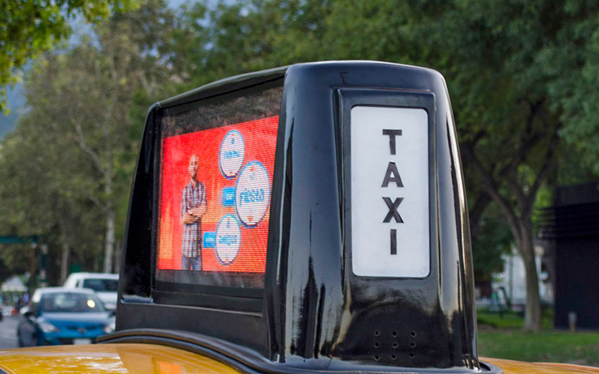 Publicidad en Taxi - Portada