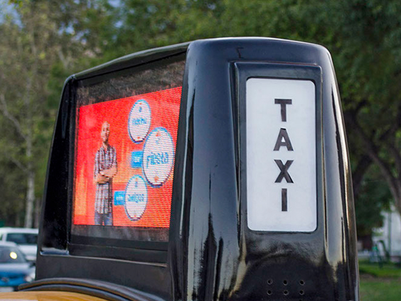 Publicidad en Taxis
